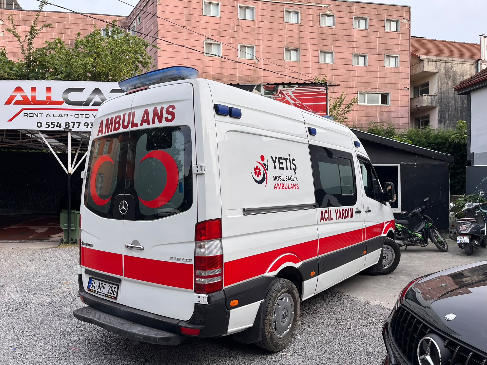 Yetiş Mobil Sağlık ambulans